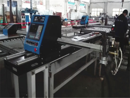 Machine de découpe plasma CNC en acier inoxydable / cuivre / tôle