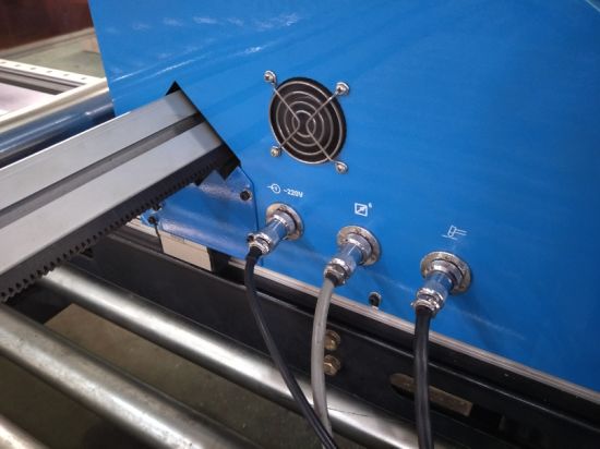 Machine de découpe de trous pour tuyaux d'oxygène et de plasma en acier inoxydable