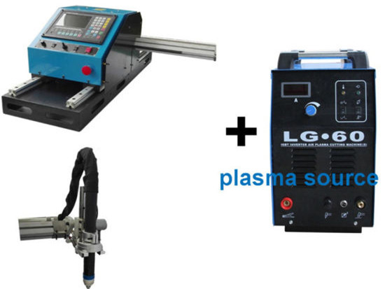 Machine de découpage de plasma de vitesse rapide plasma cnc de cadre résistant pour couper le métal