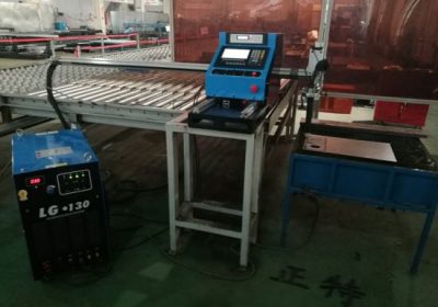Découpeuse de table de plasma de commande numérique par ordinateur à grande vitesse de tôle avec le fournisseur de puissance de huayuan